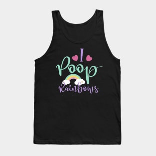 Poop Unicorn Tank Top